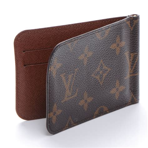 louis vuitton leather money clip|louis vuitton money clip wallet.